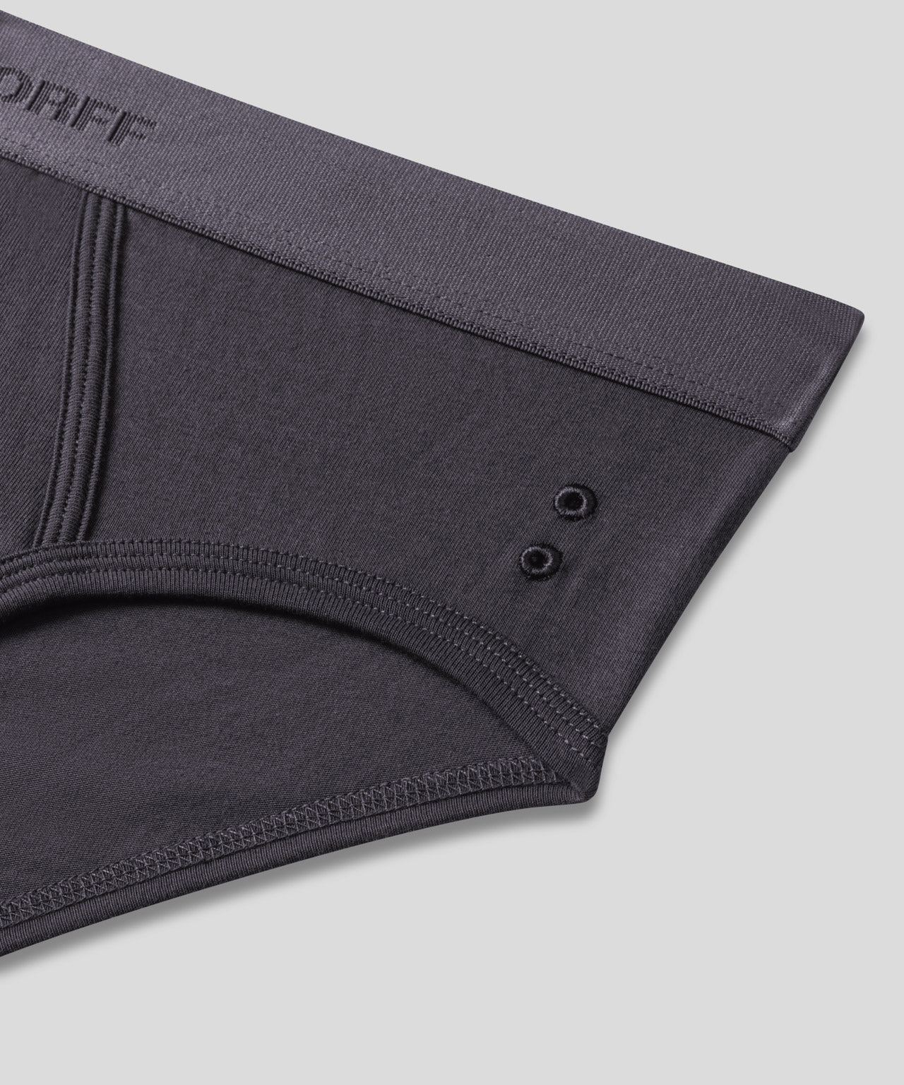 Slip Y-front RON DORFF: Gris cosmique