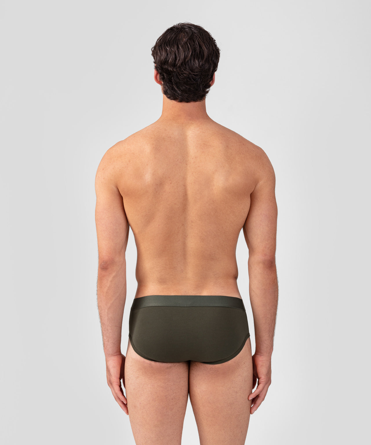 RON DORFF Y-Front Slips: Military Green