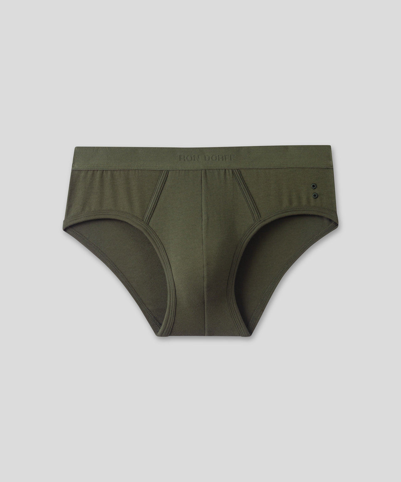 RON DORFF Y-Front Slips: Military Green