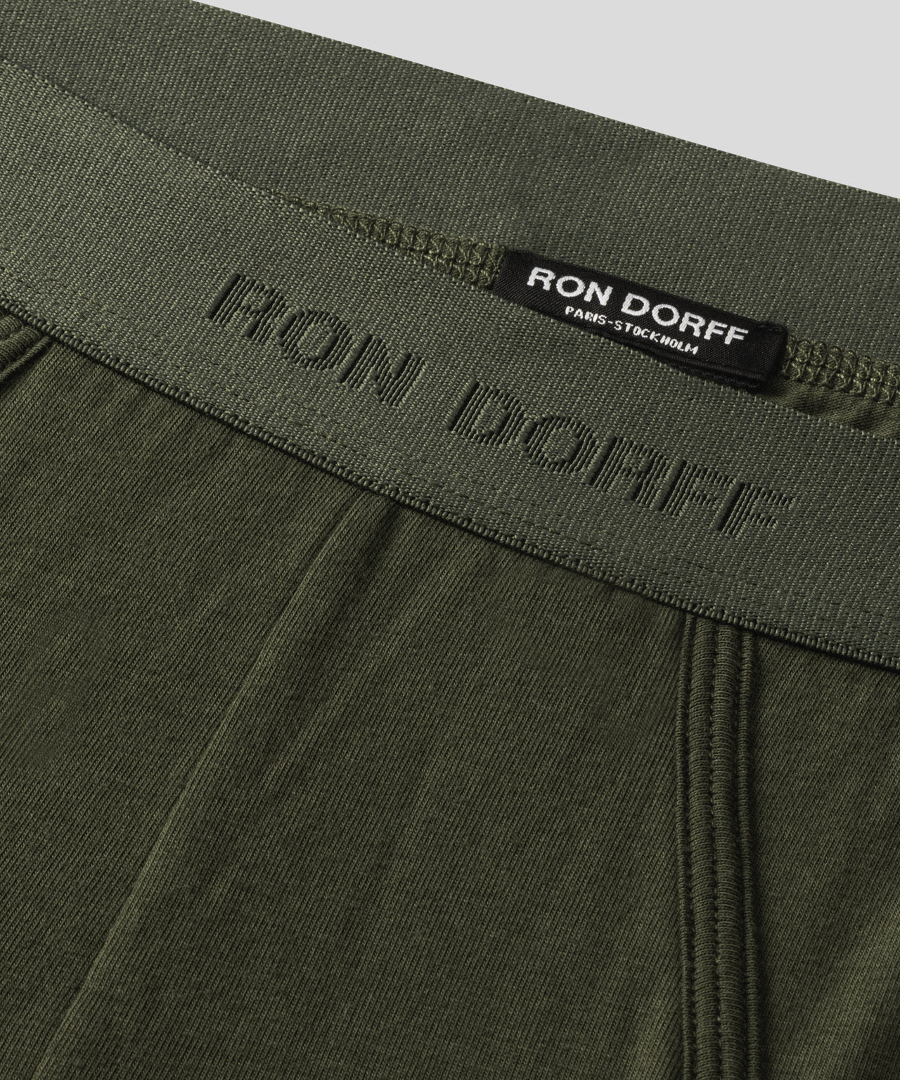 RON DORFF Y-Front Slips: Military Green