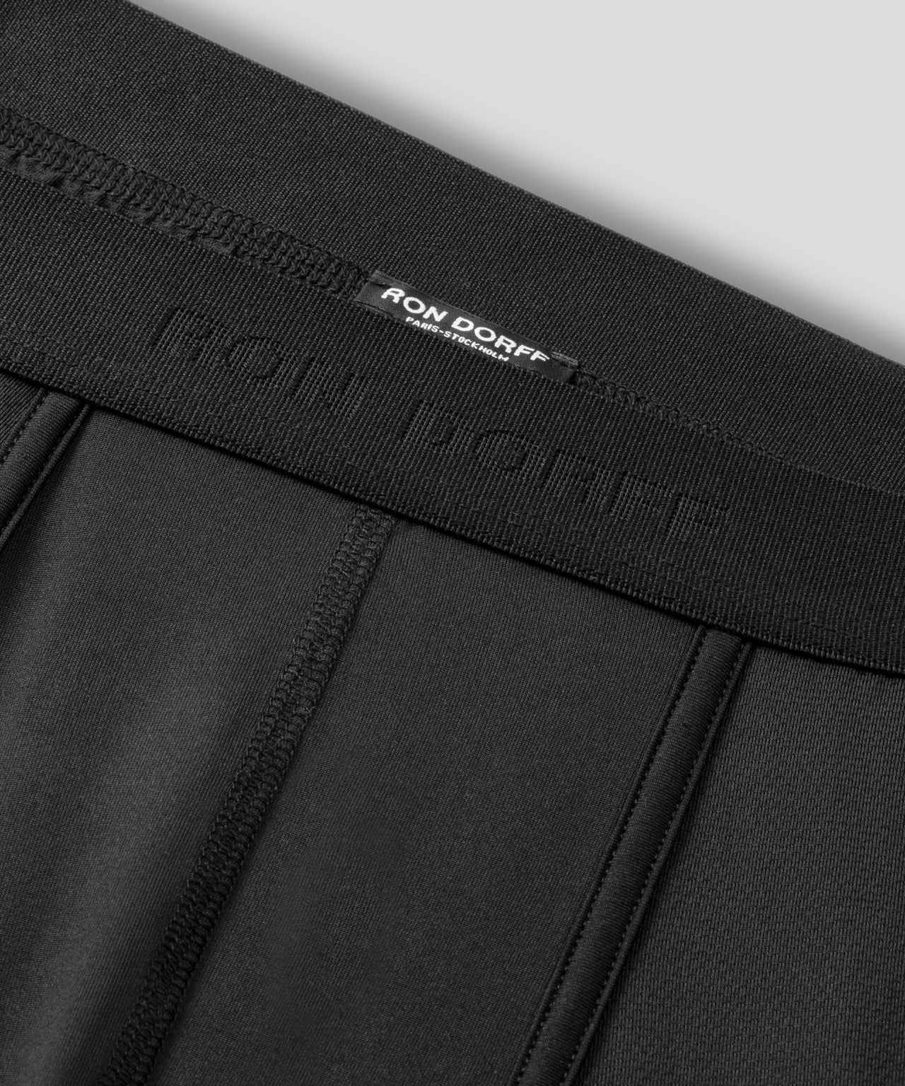 Slip Y-front de sport en mesh: Noir