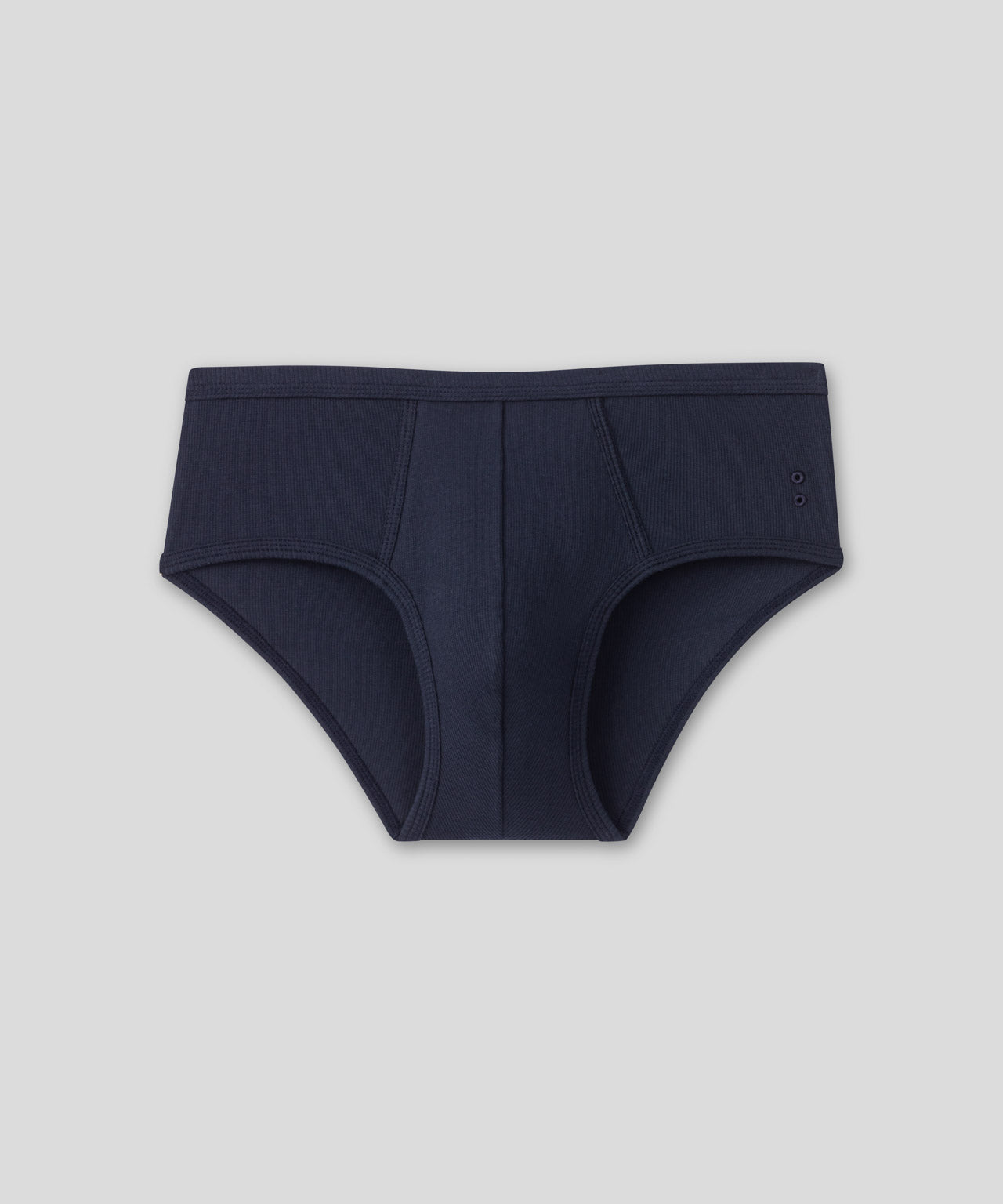 Army Ribbed Y-Front Briefs: Navy