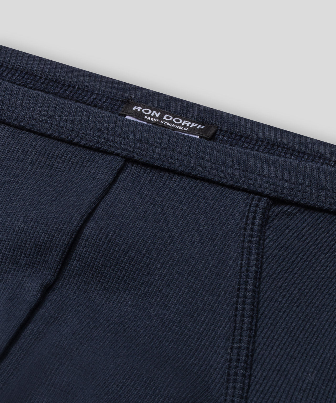 Army Ribbed Y-Front Briefs: Navy