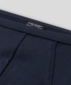 Army Ribbed Y-Front Briefs: Navy
