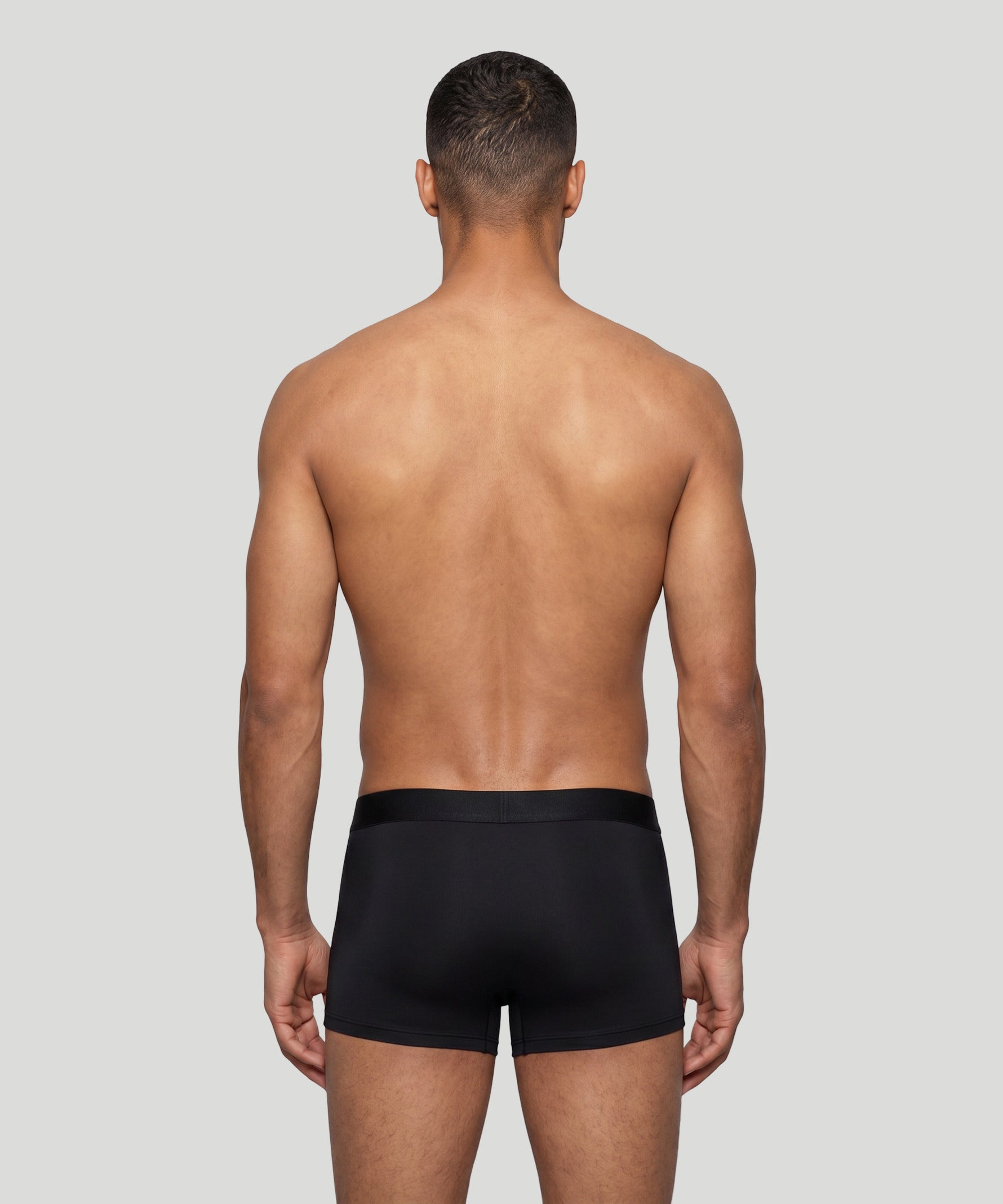 Sports Mesh Boxer Briefs: Schwarz
