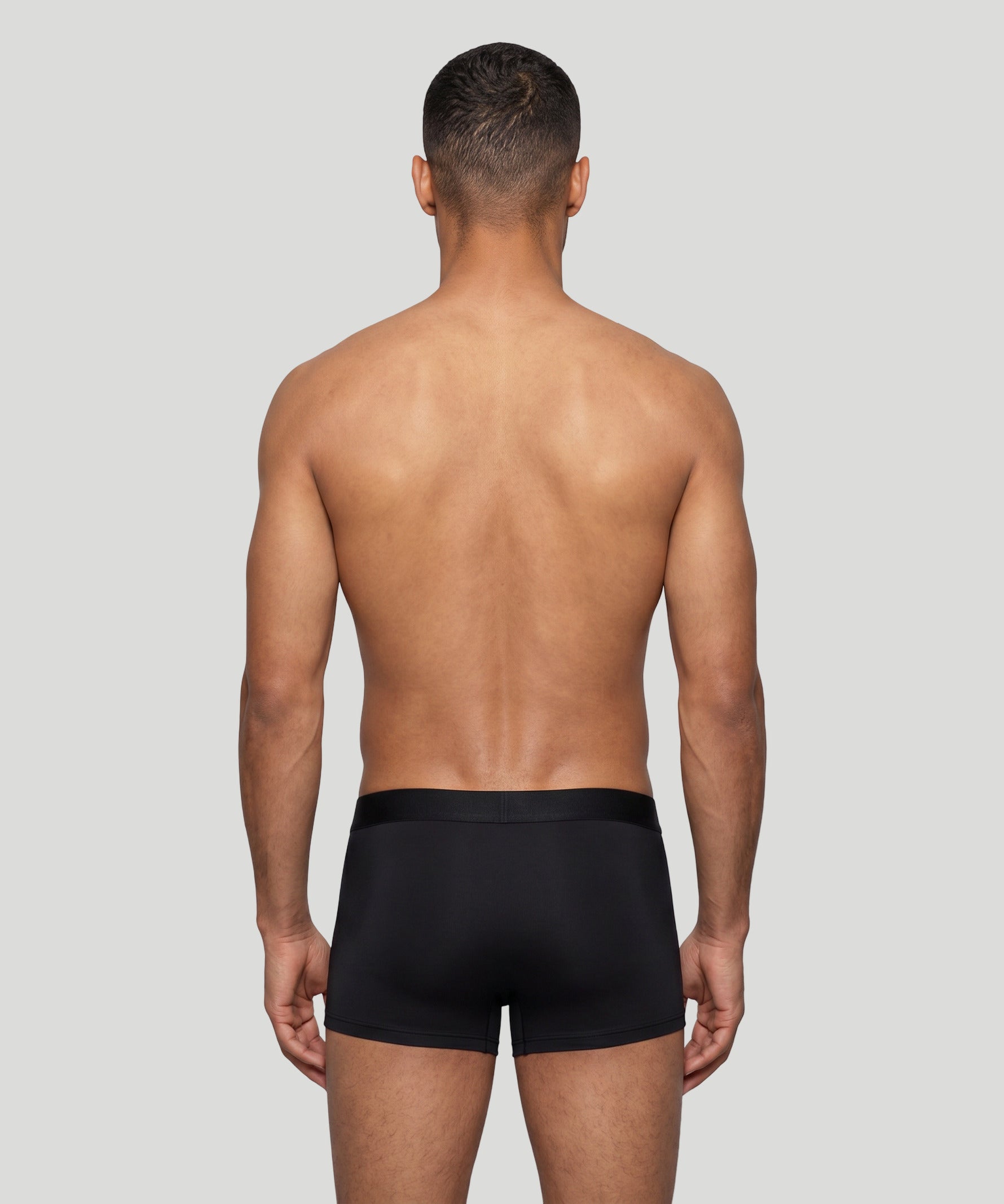 Sports Mesh Boxer Briefs: Schwarz