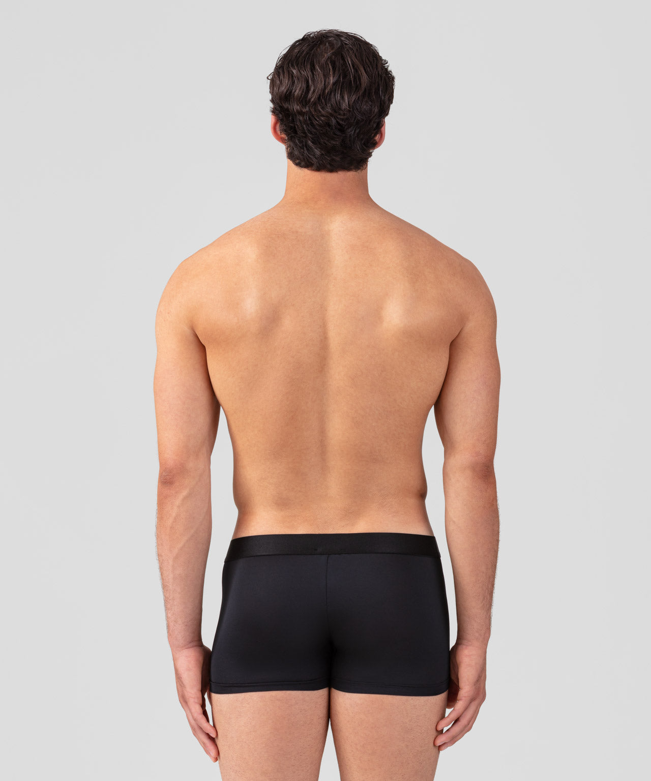 Sport-Boxershorts aus Mesh: Schwarz