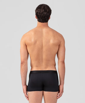 Sports Mesh Boxer Briefs: Black