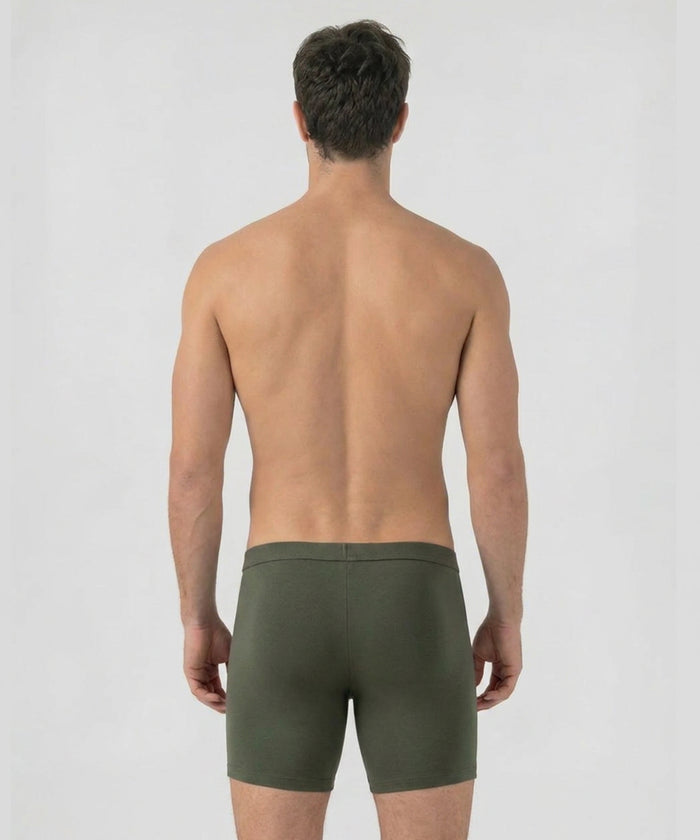 Army-Ripp-Nachtshorts: Militärgrün