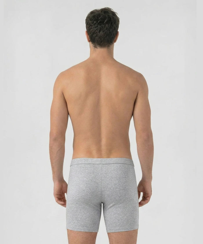 Gerippte Nacht-Shorts im Army-Look: Grey Melange