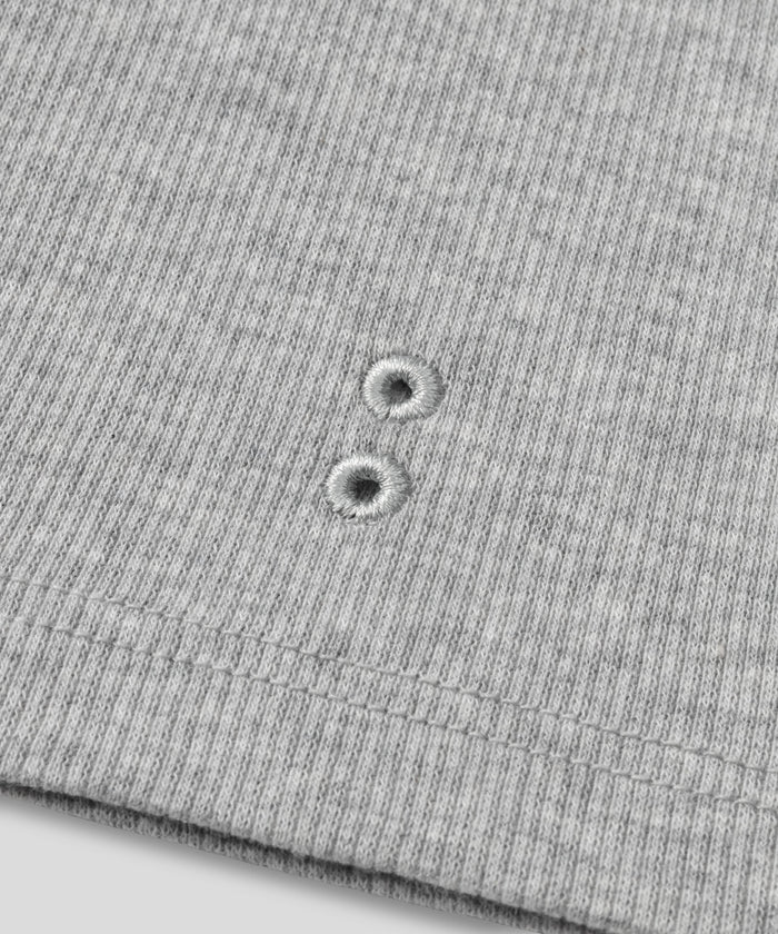 Caleçon Army Ribbed: Gris chiné