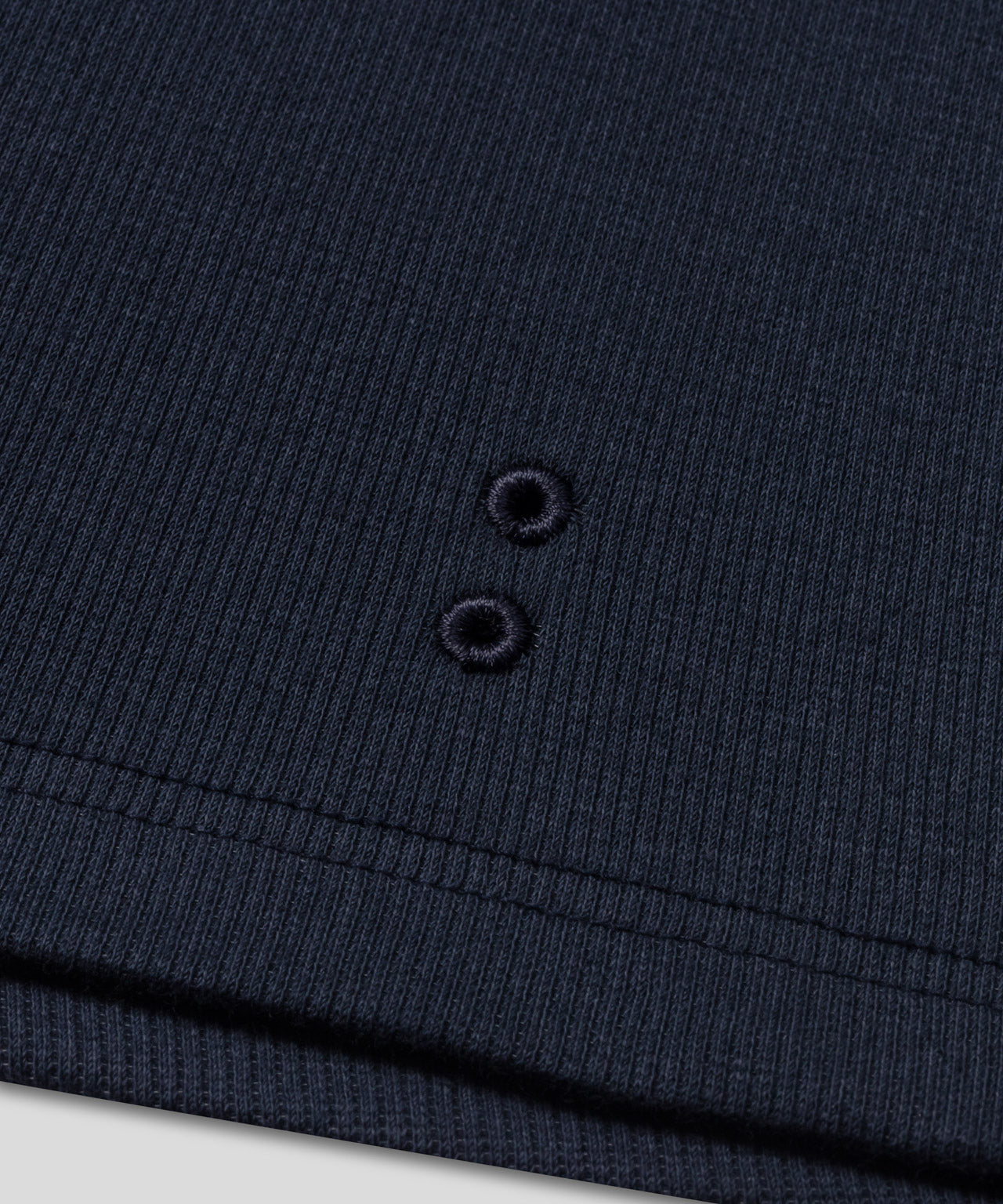 Gerippte Army Schlafshorts: Marineblau