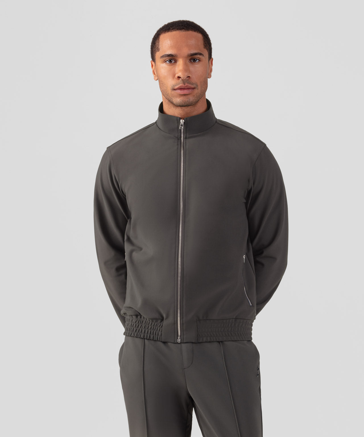 City Jacket: Kaki foncé