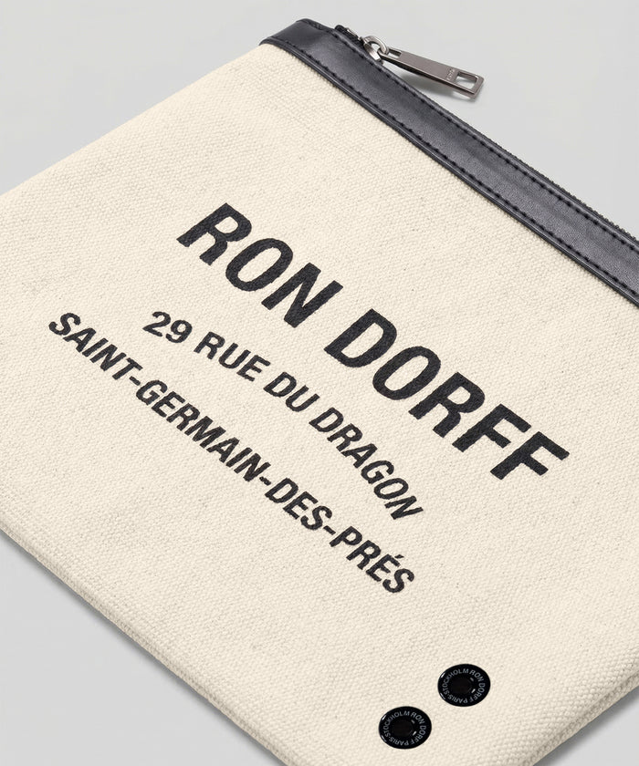 Pochette "DRAGON": Blanc rétro