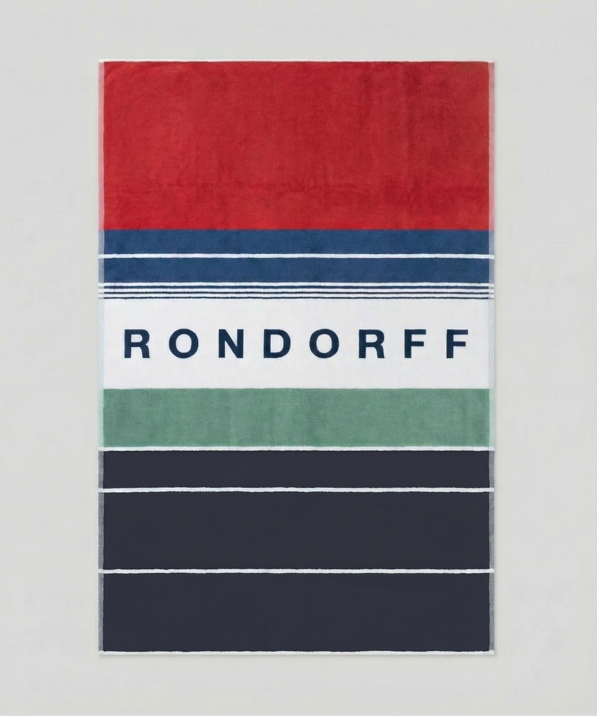 Serviette de plage "RON DORFF": Rouge choc