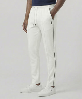 City Pants w. Piping: Off White