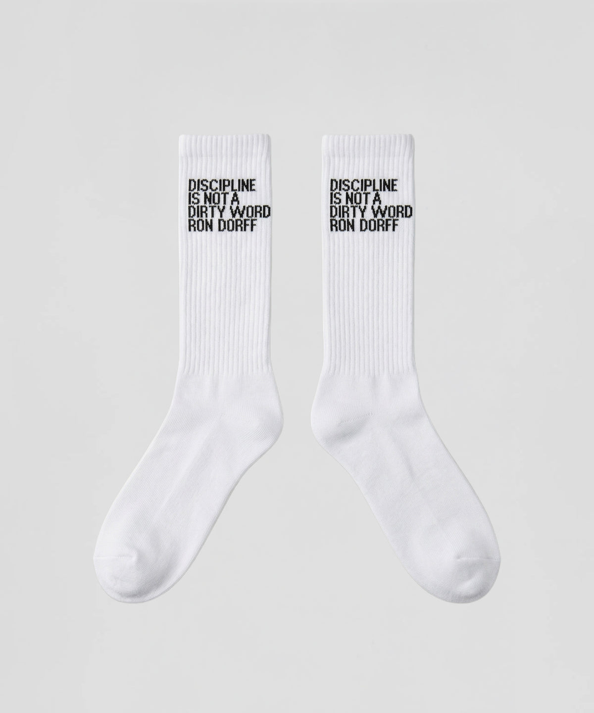 Sport Socks "DISCIPLINE": White