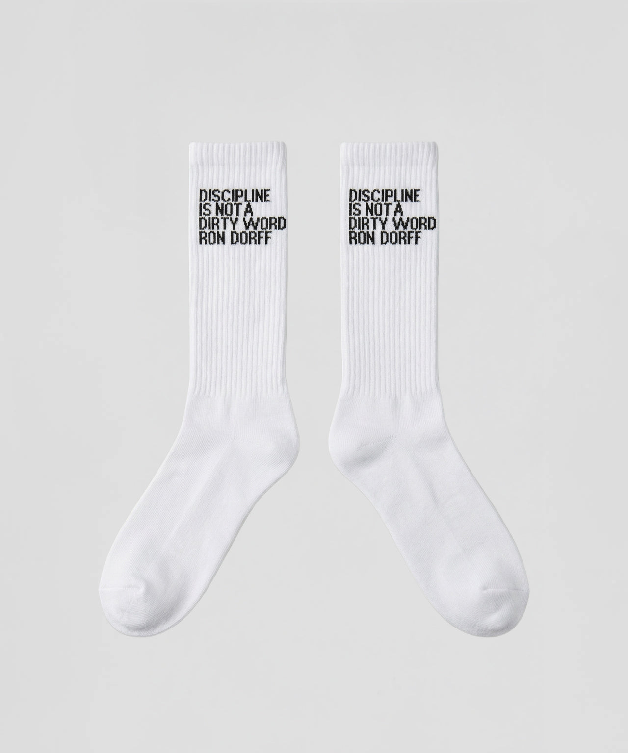 Sport Socks "DISCIPLINE": White
