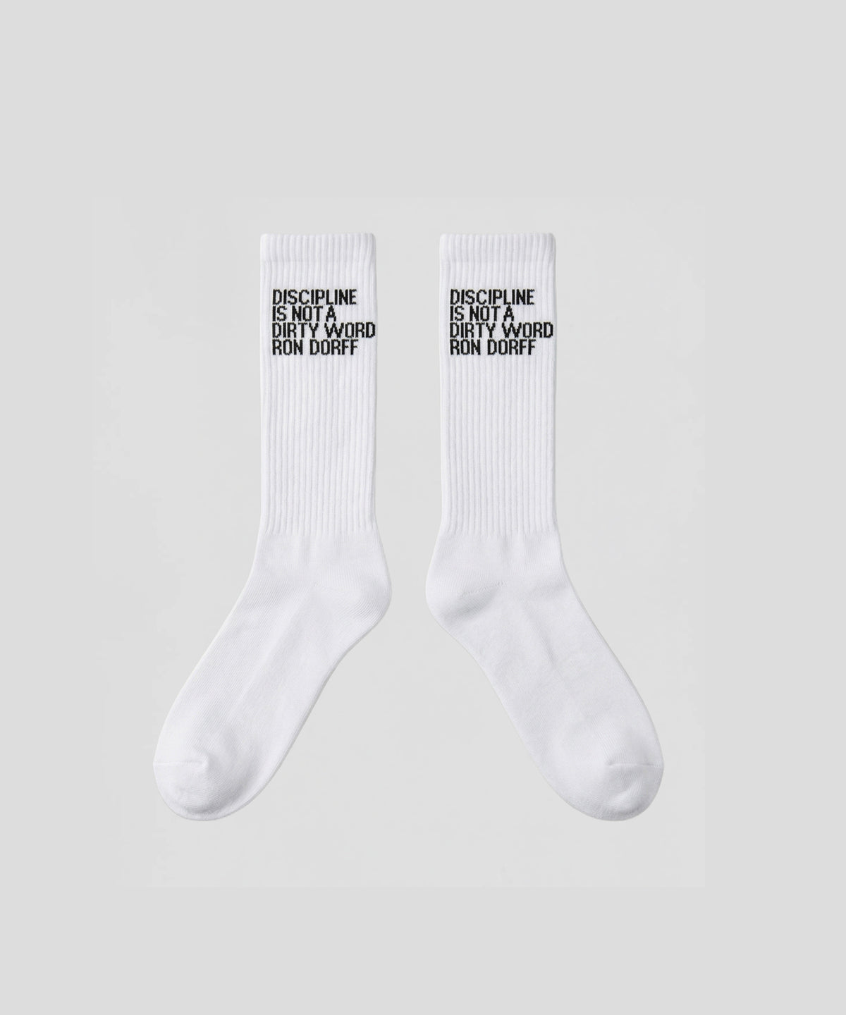 Chaussettes de sport "DISCIPLINE": Blanc