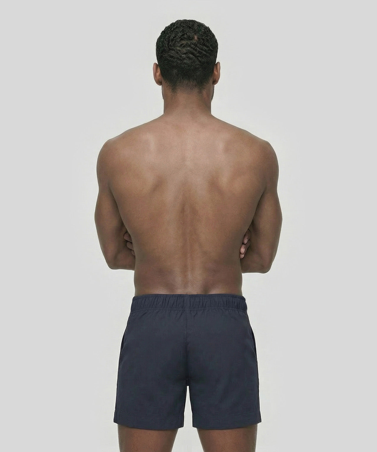 Tennis Badeshorts: Marineblau