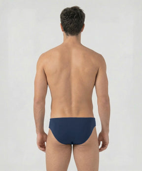 Slim Swim Briefs Panelled: Navy