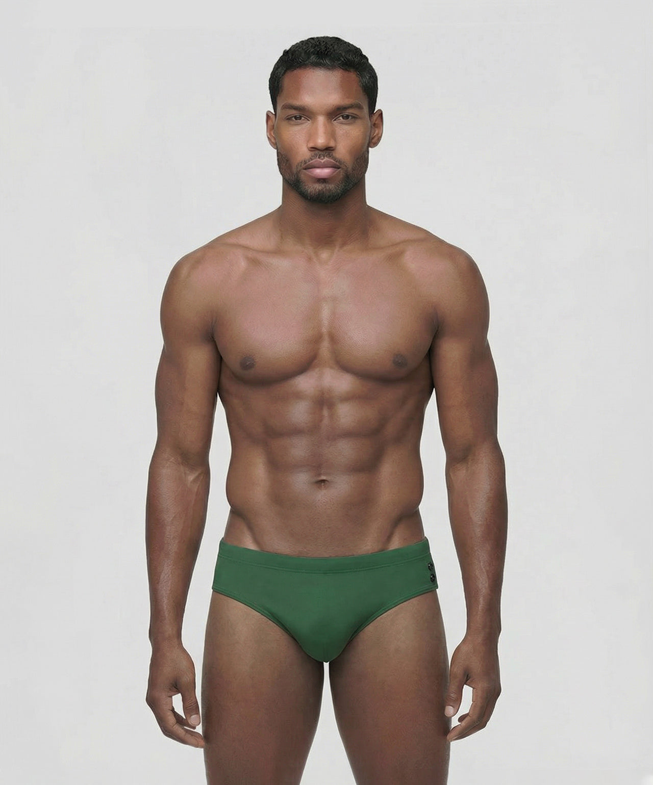 Slip de bain: Vert court