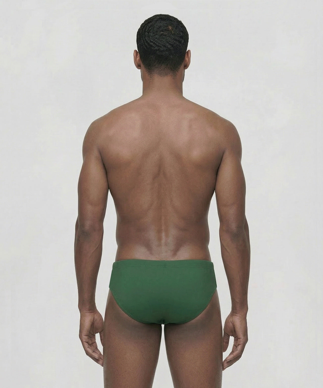 Slip de bain: Vert court