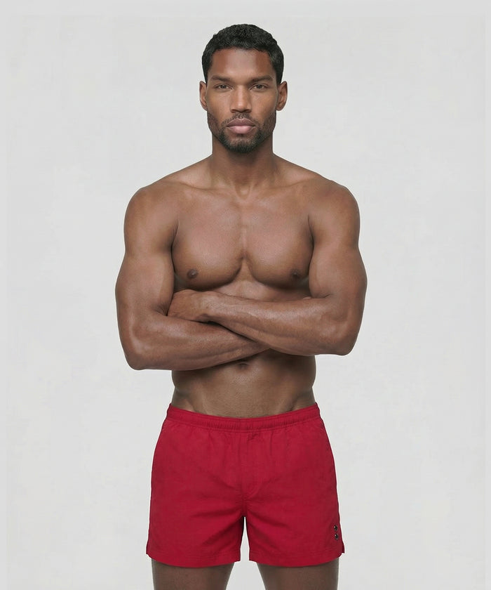Swim Shorts: Shocking Red