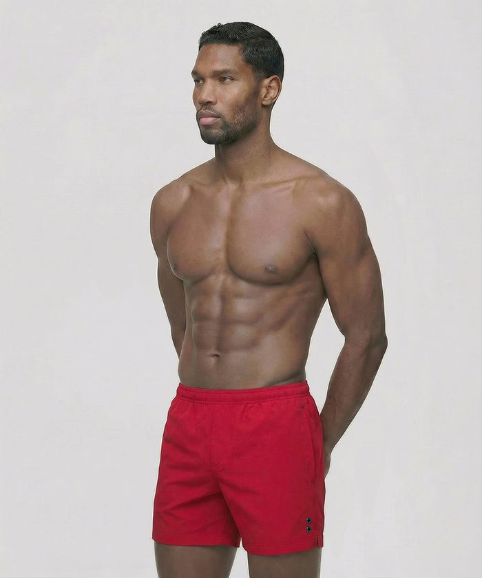 Swim Shorts: Shocking Red