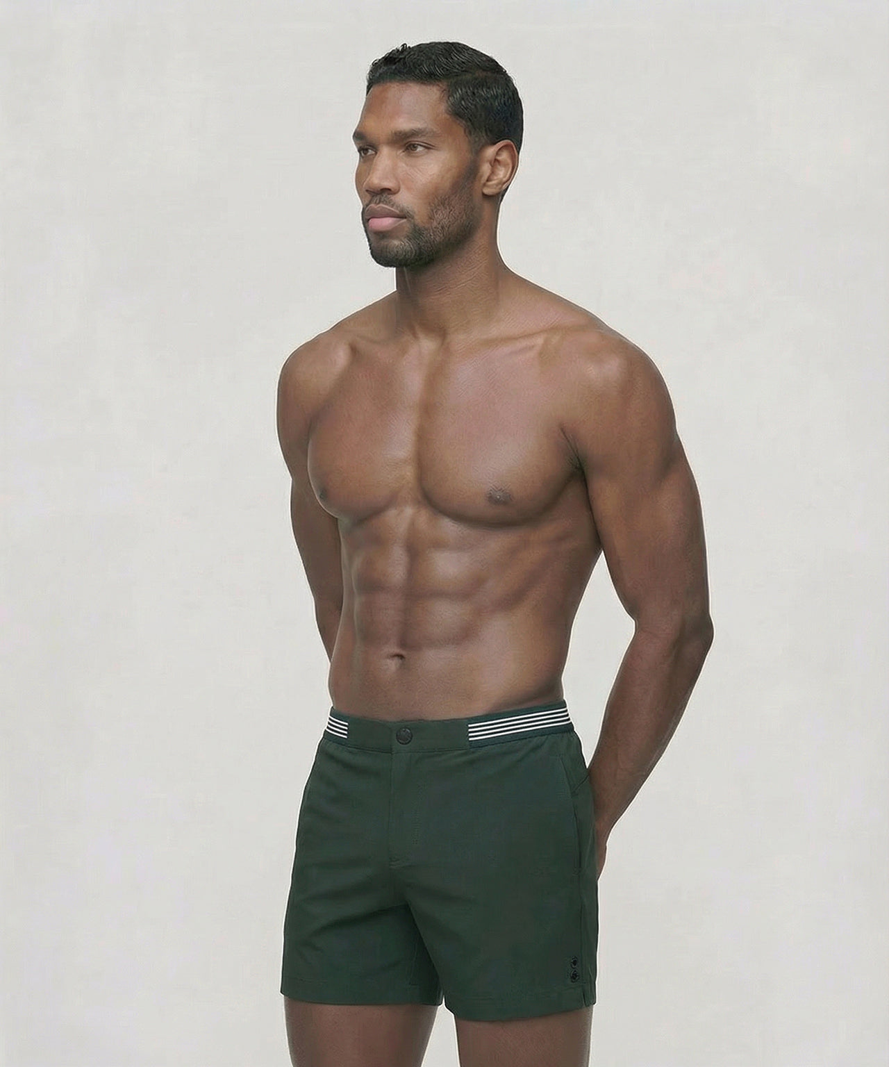 Urban Badeshorts: Court Green