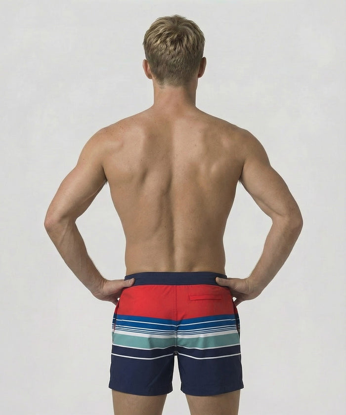 Urban Swim Short: Rouge choc