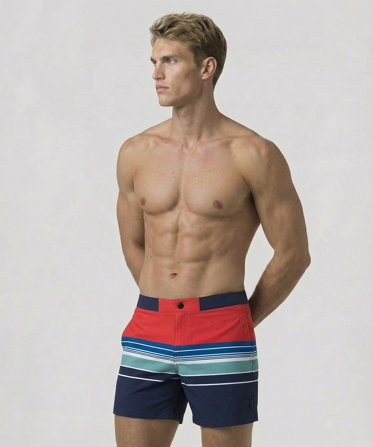 Badeshorts Urban: Schockierendes Rot