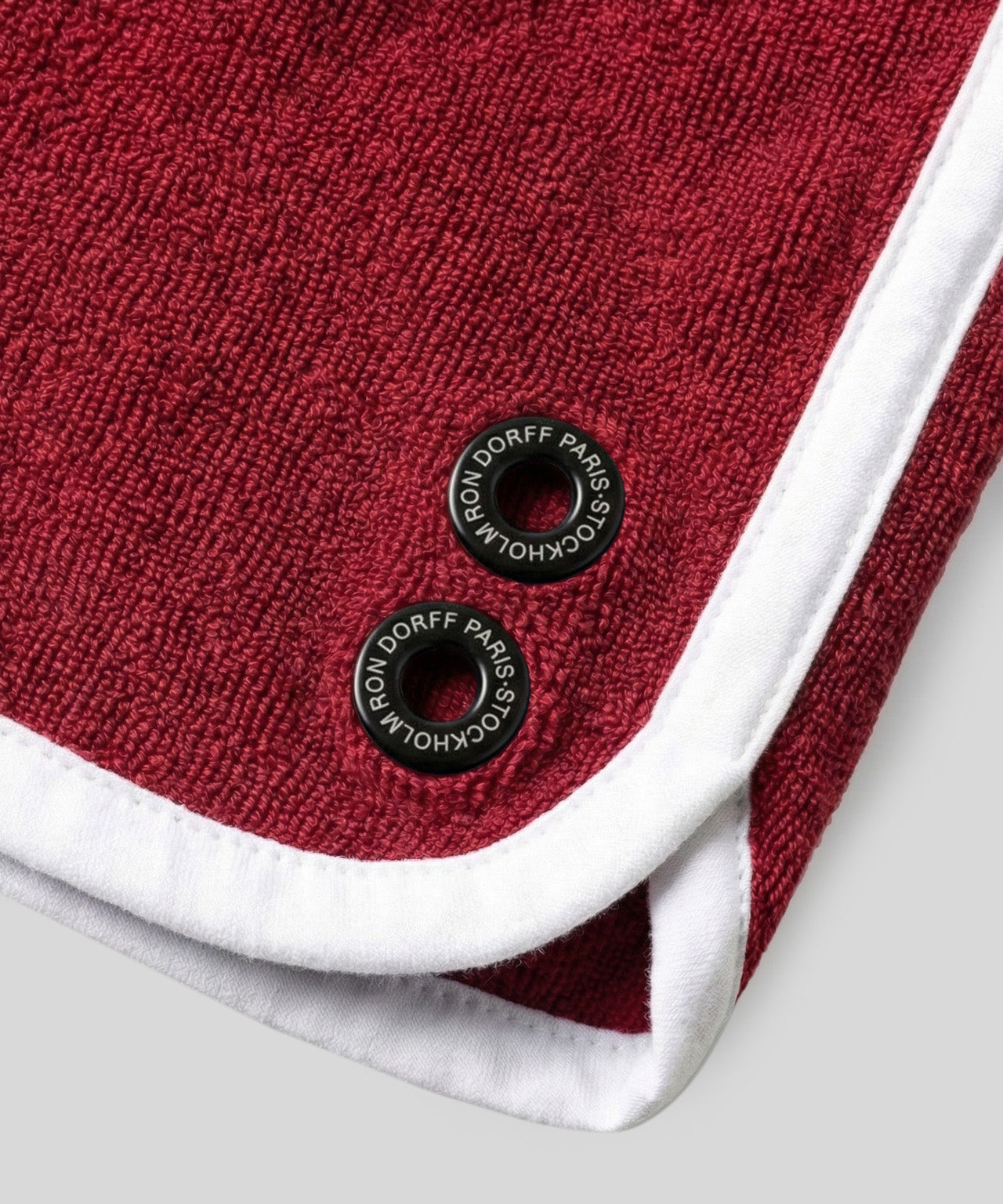Frottee-Marathon-Sporthose aus Baumwolle: Rot