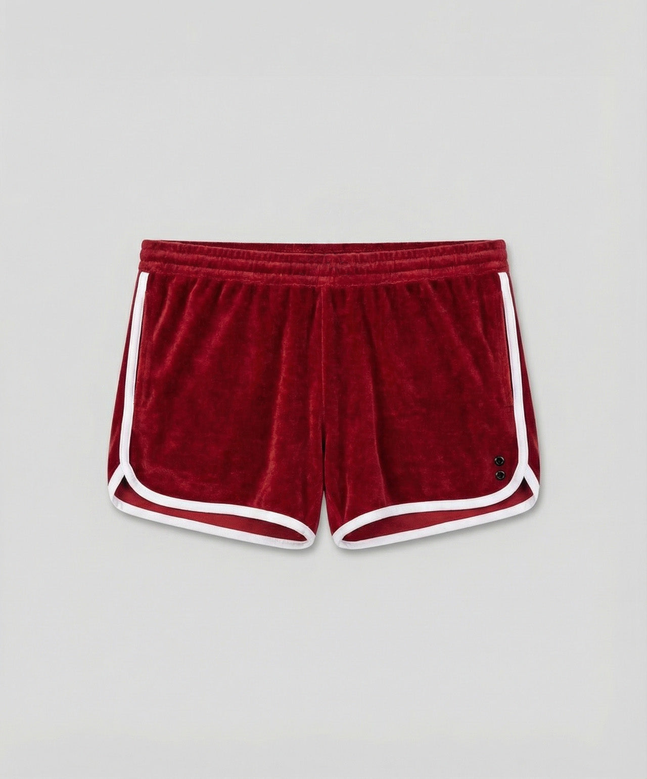 Frottee-Marathon-Sporthose aus Baumwolle: Rot