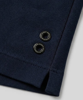 RD Tennis Short avec ceinture rayée: Bleu marine