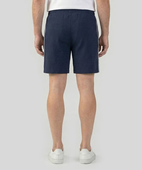 City Shorts w. Piping: Navy