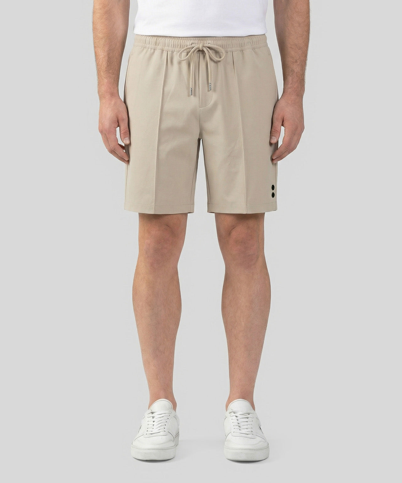 Leichte City-Shorts: Beige