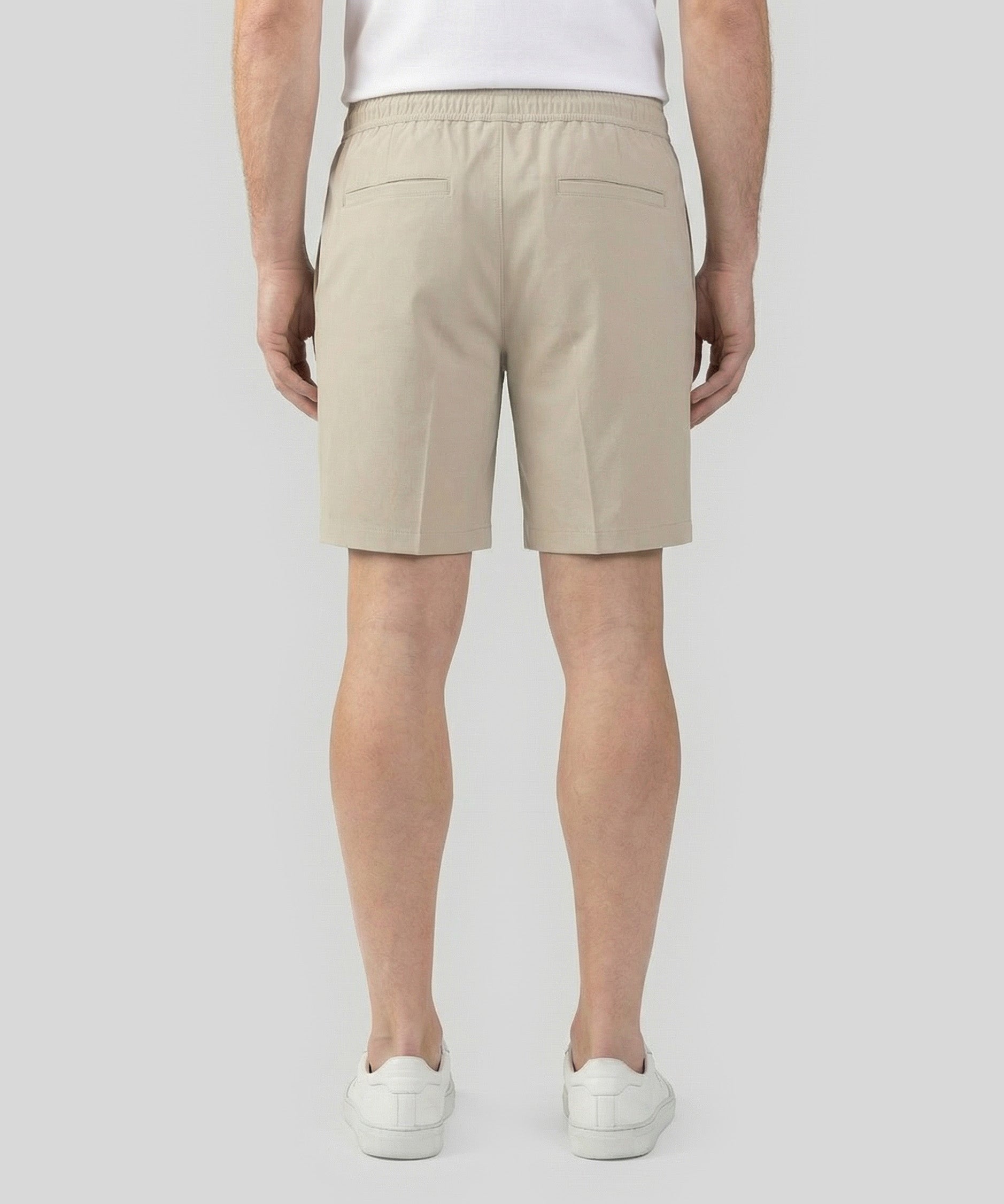 Leichte City-Shorts: Beige