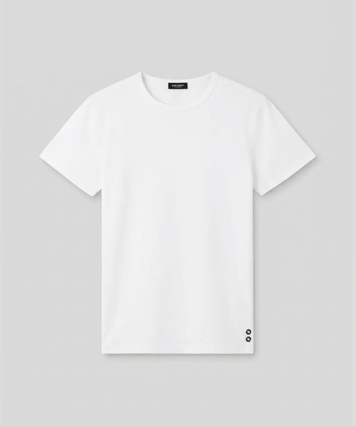 T-shirt Eyelet Edition en mesh: Blanc