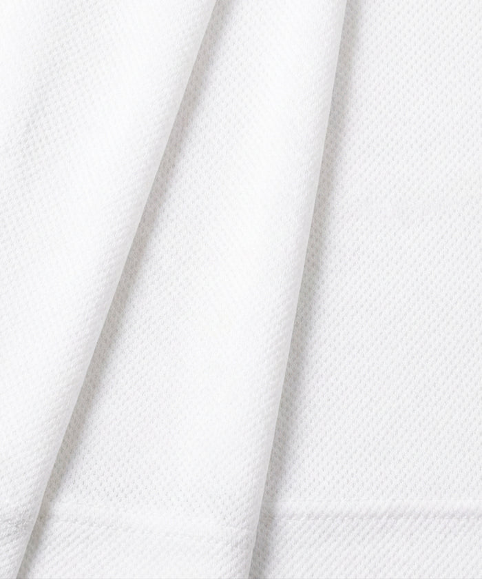 T-shirt Eyelet Edition en mesh: Blanc