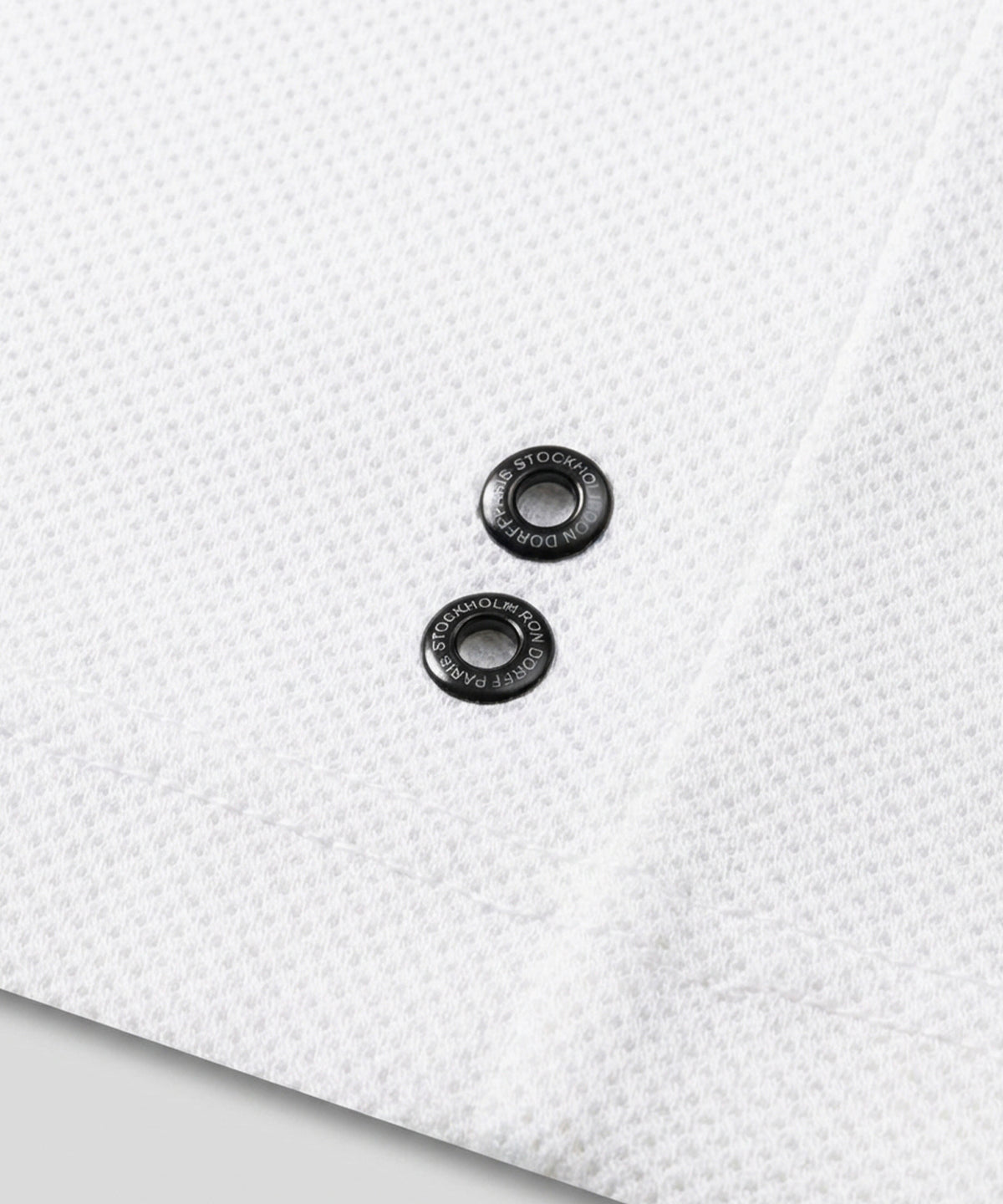 Mesh Sleeveless T-Shirt: White