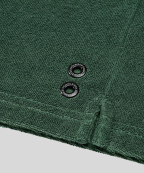 Chemise en coton terry: Vert Court