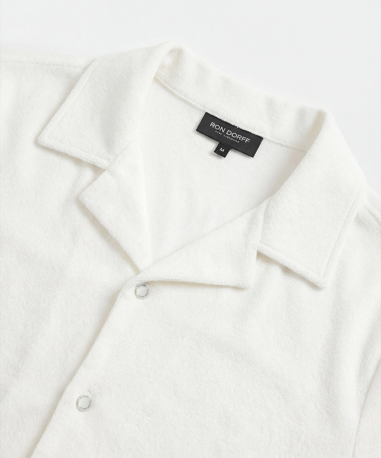 Chemise en coton terry: Écru