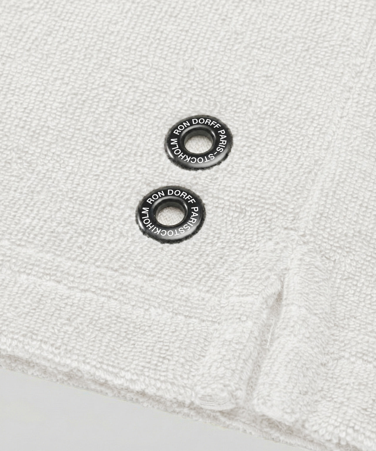 Chemise en coton terry: Écru