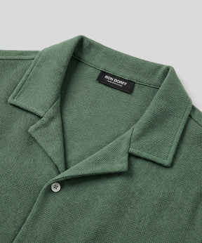 Chemise en mesh: Vert Court