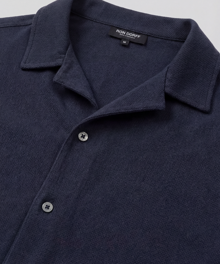 Mesh-Shirt: Marineblau