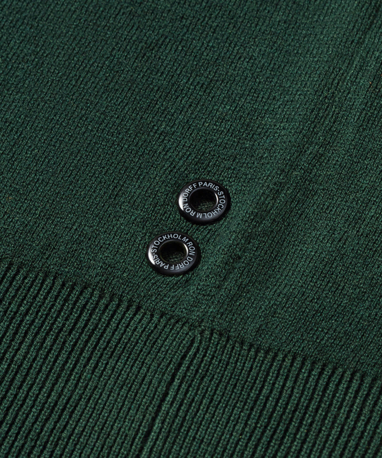 Polo en coton soie: Vert court