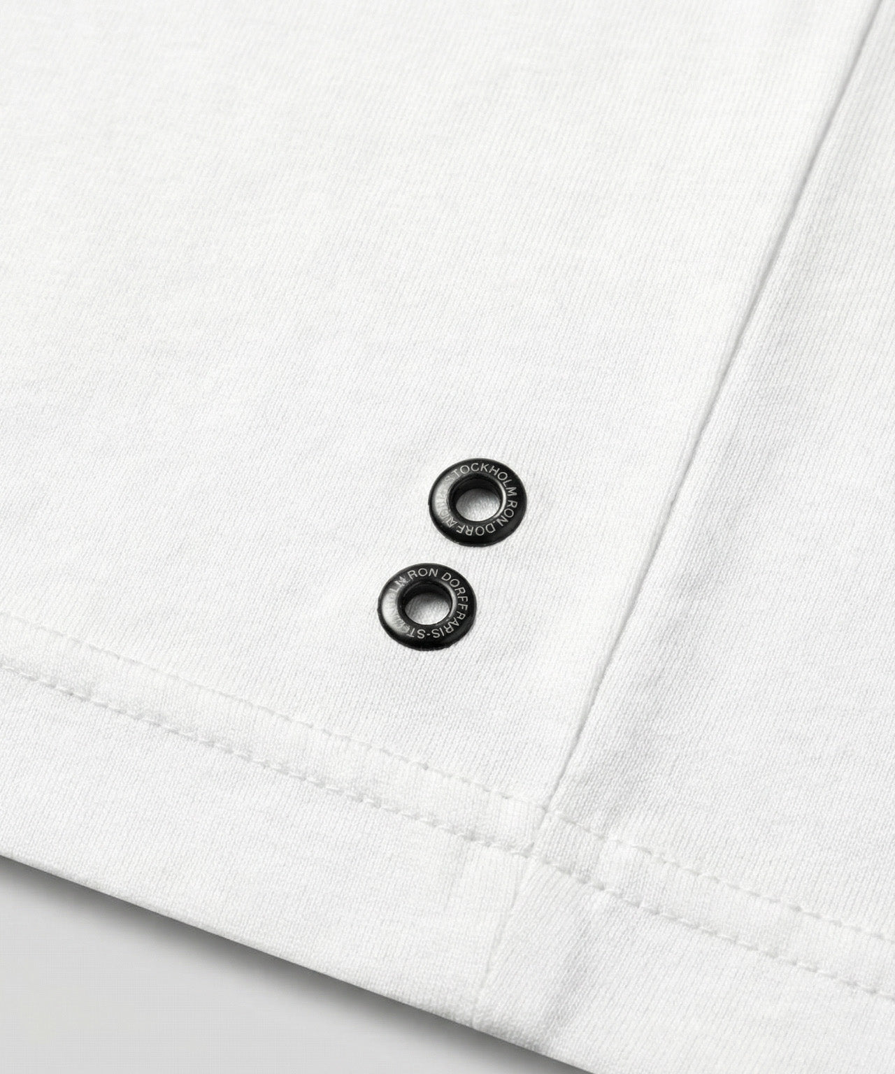 Linen T-Shirt Eyelet Edition: White