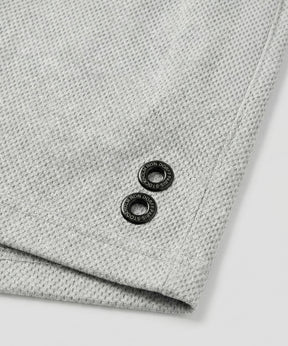 Mesh Home Shorts: Grey Melange