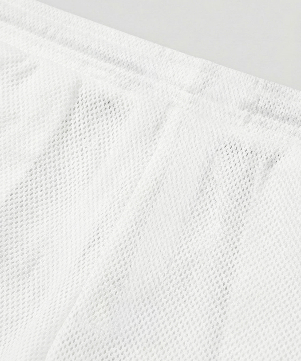 Home short en mesh: Blanc